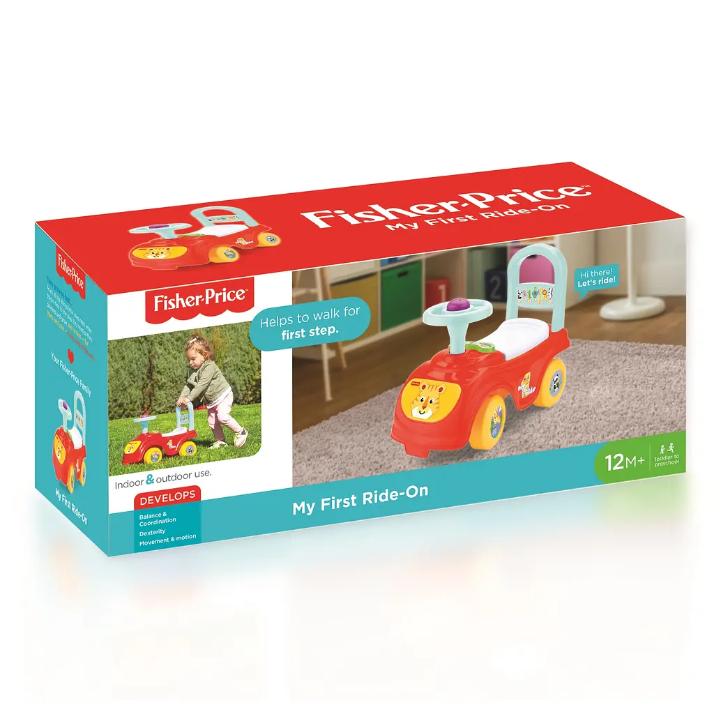 Автомобіль-каталка Fisher-Price Моя перша поїздка (1801) - фото 5