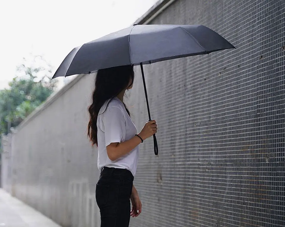 Парасолька Konggu Automatic Umbrella WD1 Black [85756] - фото 9