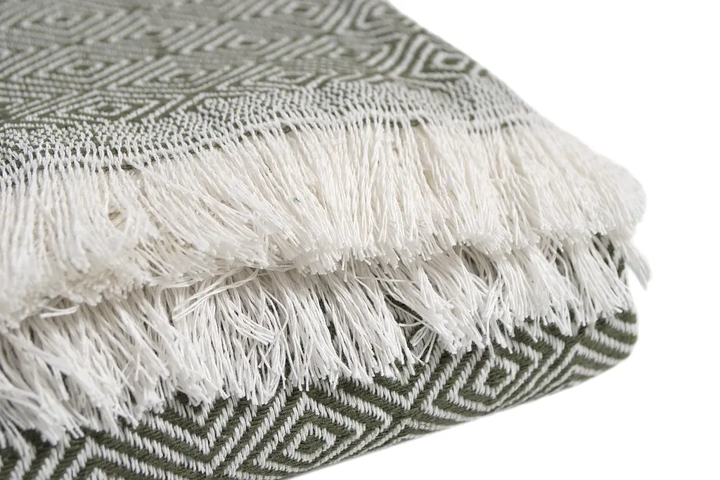 Покрывало Lotus Home - Roina khaki хаки 220x240 - фото 3