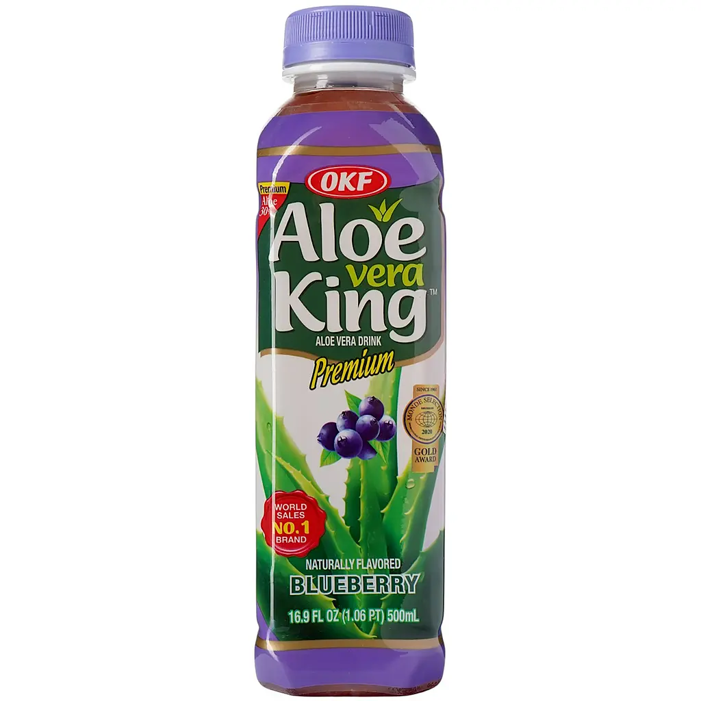 Напій OKF Aloe Vera King Blueberry 500 мл - фото 4