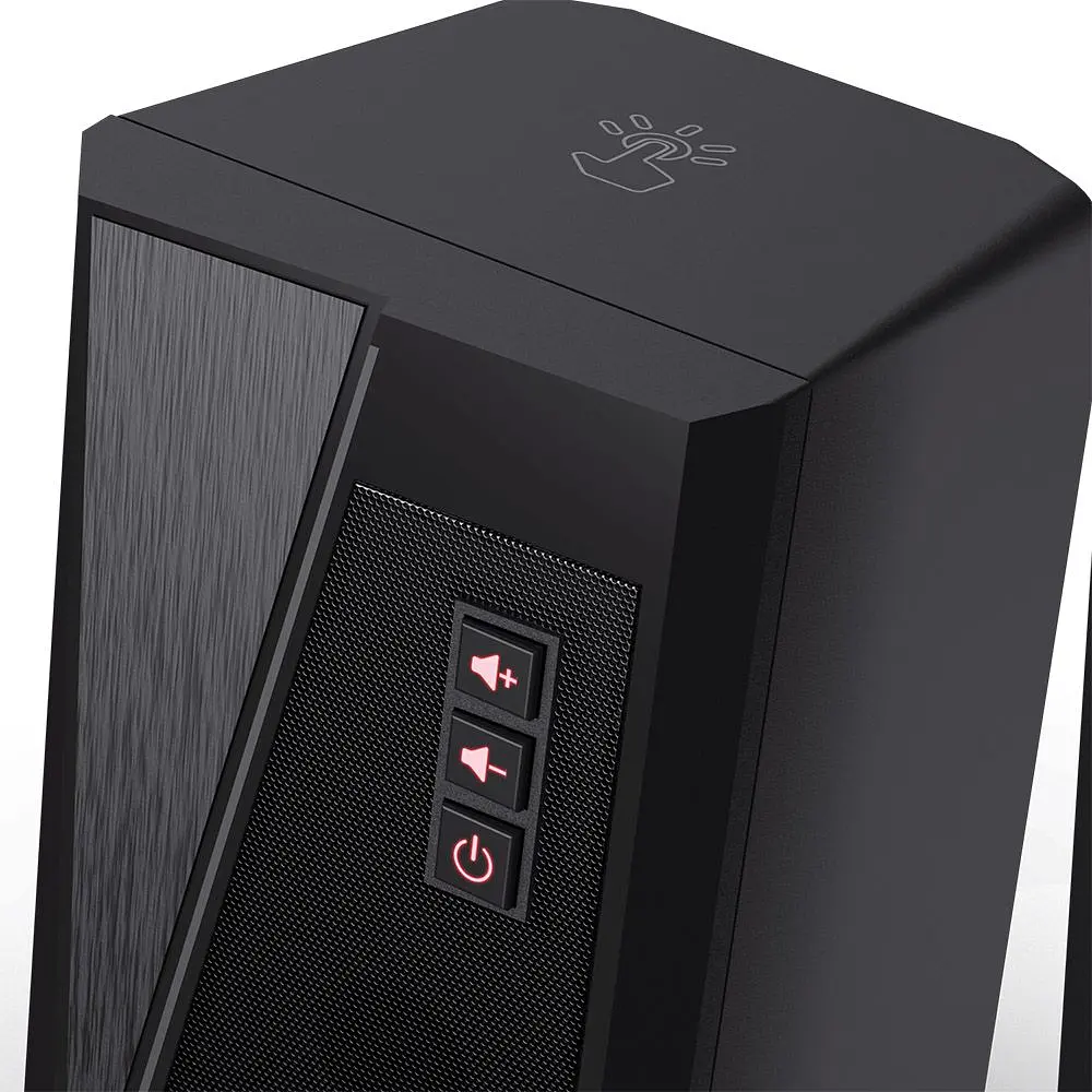 Акустична система 2.0 Redragon Anvil GS520, 6Вт (RMS) USB, 3.5мм чорна (77878) - фото 6