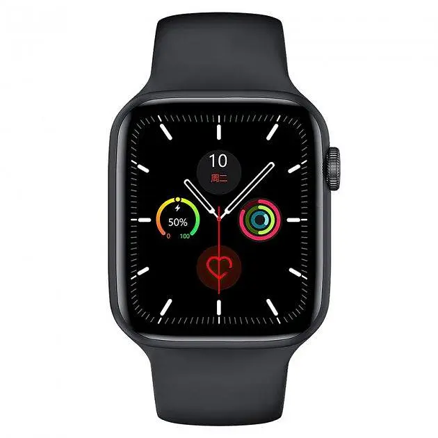 Умные часы Smart Watch Hoco Y5 + магнитная зарядка (Черный) - фото 3