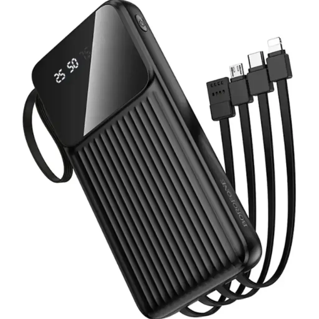 Зовнішній акумулятор Borofone BJ76 10000mAh 10W Black [161215] - фото 3