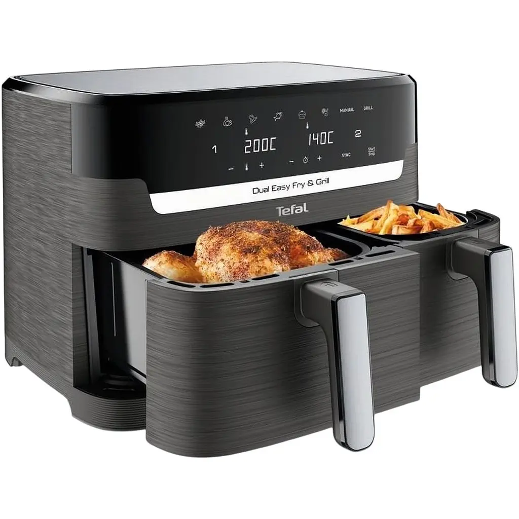 Мультипіч Tefal Dual Easy Fry&Grill Air Fryer EY905B10 [99153] - фото 3