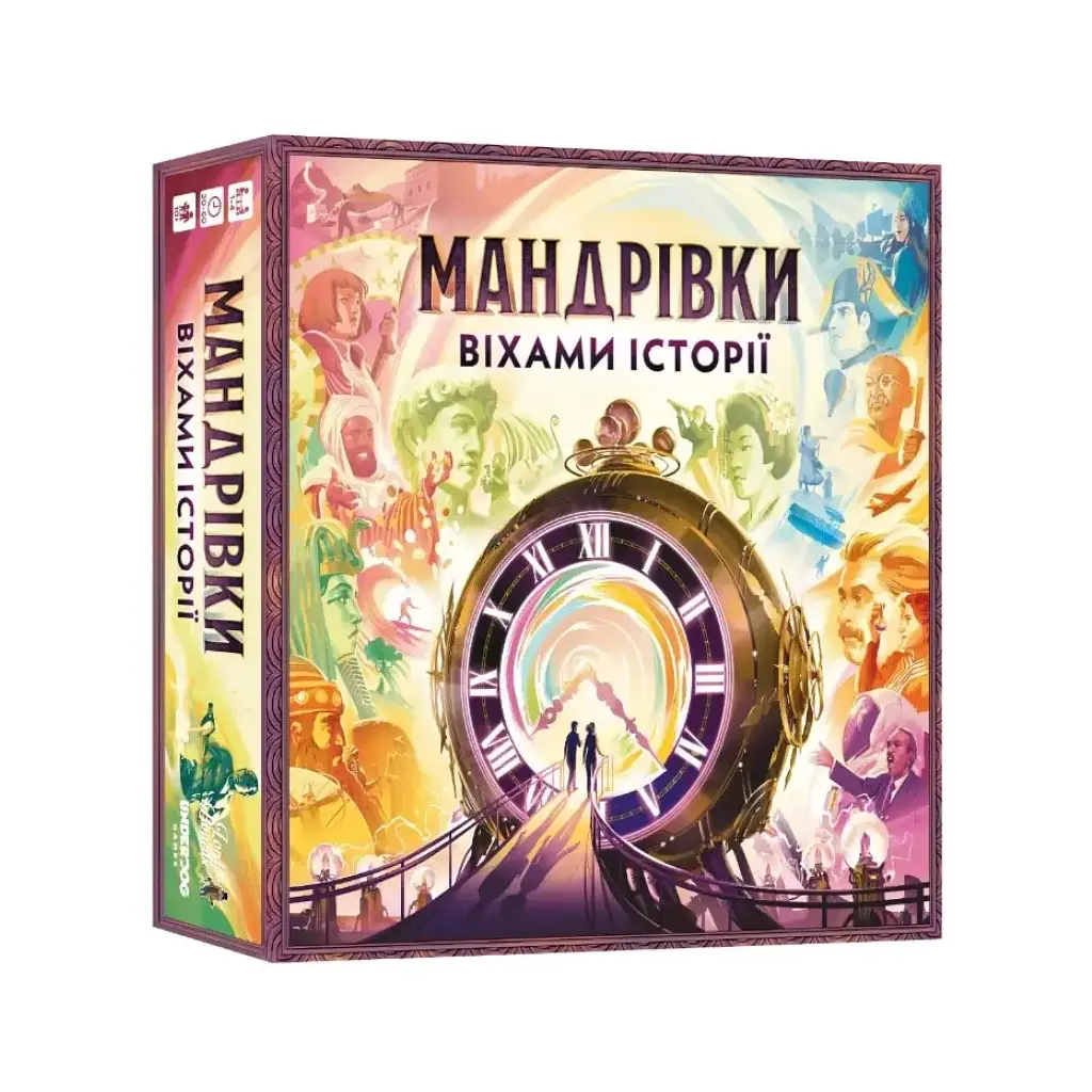 Настільна гра Lord of Boards Мандрівки віхами історії (Trekking Through History) (укр.) (LOB2328UA)
