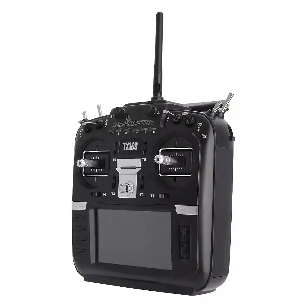 Пульт дистанційного керування RadioMaster TX16S MKII ELRS M2 16-канальний передавач для БПЛА систем FPV чорний (18772) - фото 2