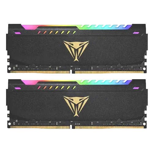 Оперативна пам'ять PATRIOT 64GB (2x32GB) DDR4 3200MHz Viper Steel RGB (PVSR464G320C8K) - фото 2