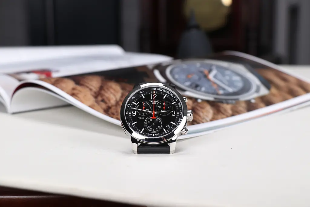 Годинник Tissot PRC 200 Chronograph T114.417.17.057.00 - фото 7