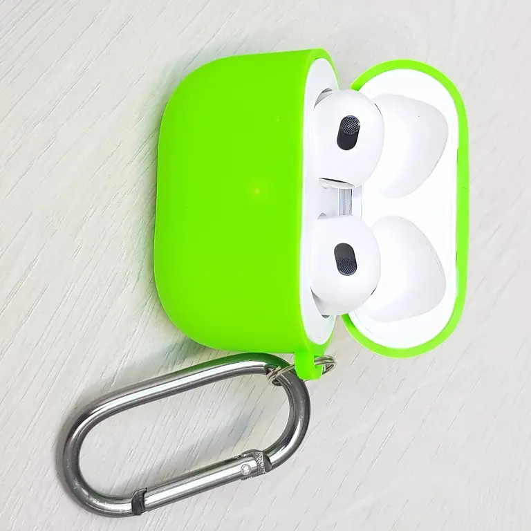 Чохол для Airpods 3 силікон з мікрофіброй  - фото 19