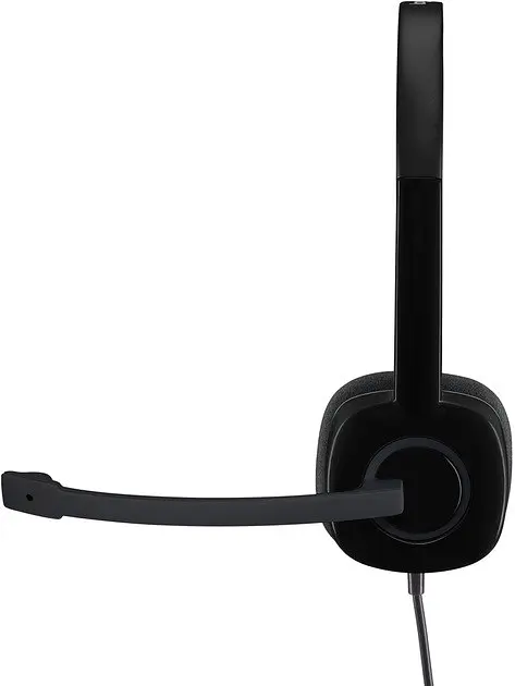 Навушники гарнітура Logitech H151 Stereo (981-000589) чорна - фото 2