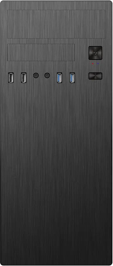 Корпус GameMax ET-212 Black, 400 Вт, Midi Tower, ATX / Micro ATX / Mini ITX, 2xUSB 3.0, 2xUSB 2.0 (ET-212-400W-U3) - фото 2