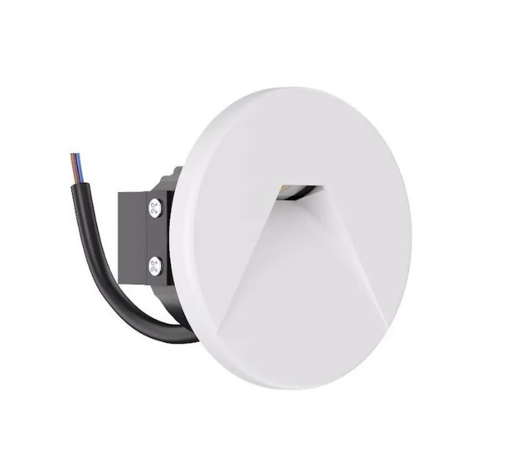 Світильник сходинковий Kloodi Riki KDSL-RIKI R85 3W 3K 38D WH - фото 3