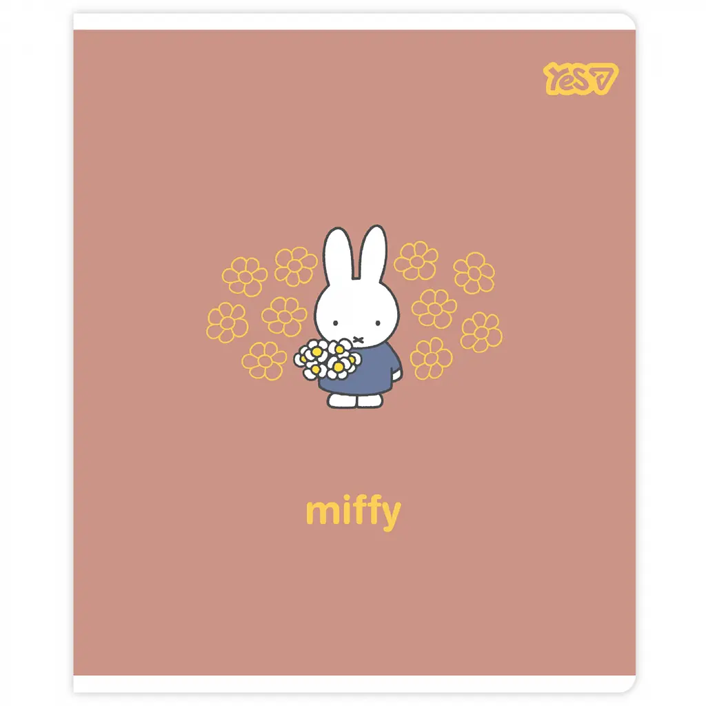 Зошит учнівський Yes Miffy Bunny А5 12 аркушів клітинка 10 шт. (768596) - фото 5