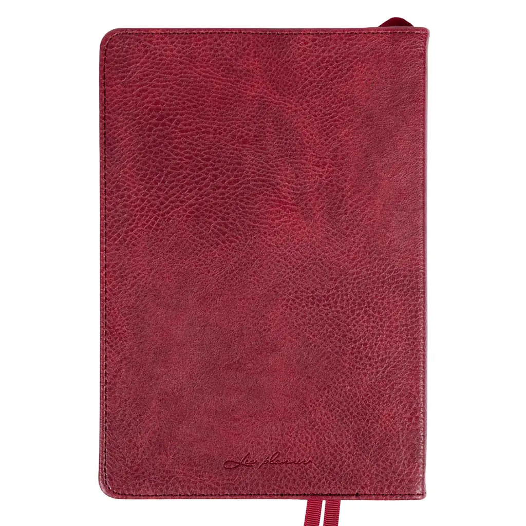 Щоденник діловий Leo Planner 2027 Prime А5 інтегральний бордовий 368 сторінок (252729) - фото 19