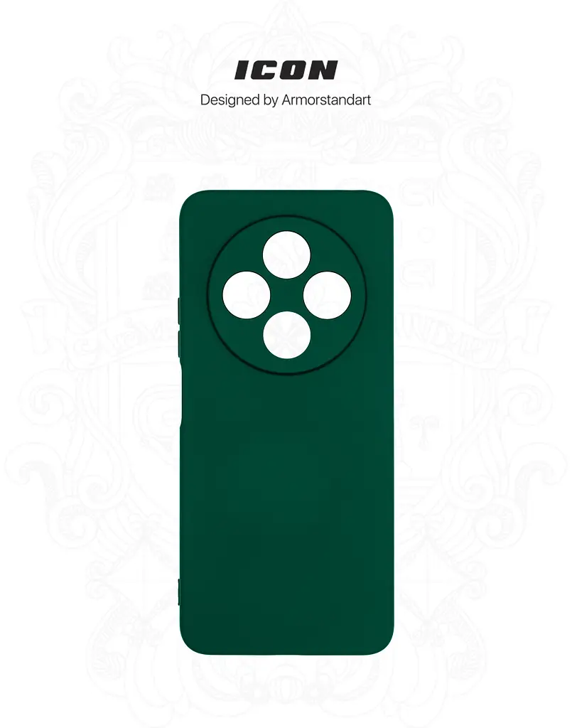 Чехол ArmorStandart ICON для Xiaomi Redmi 14C 4G / Redmi A4 / Poco C75 Camera cover Dark Green (ARM81634) - фото 3