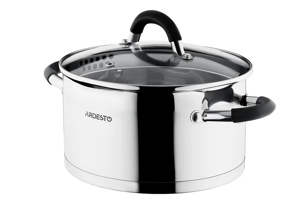 Набір посуду Ardesto Gemini Monza зі зливом, 3 предмета (AR1906GS) - фото 2