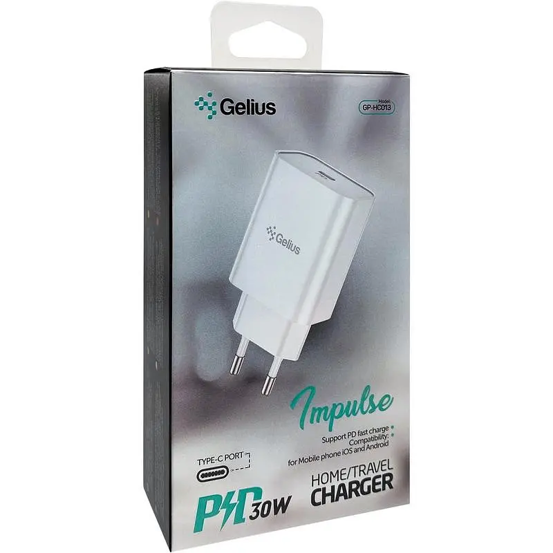 Швидкий блок живлення Gelius Pro Impulse PD 30 W GP-HC013 - фото 2
