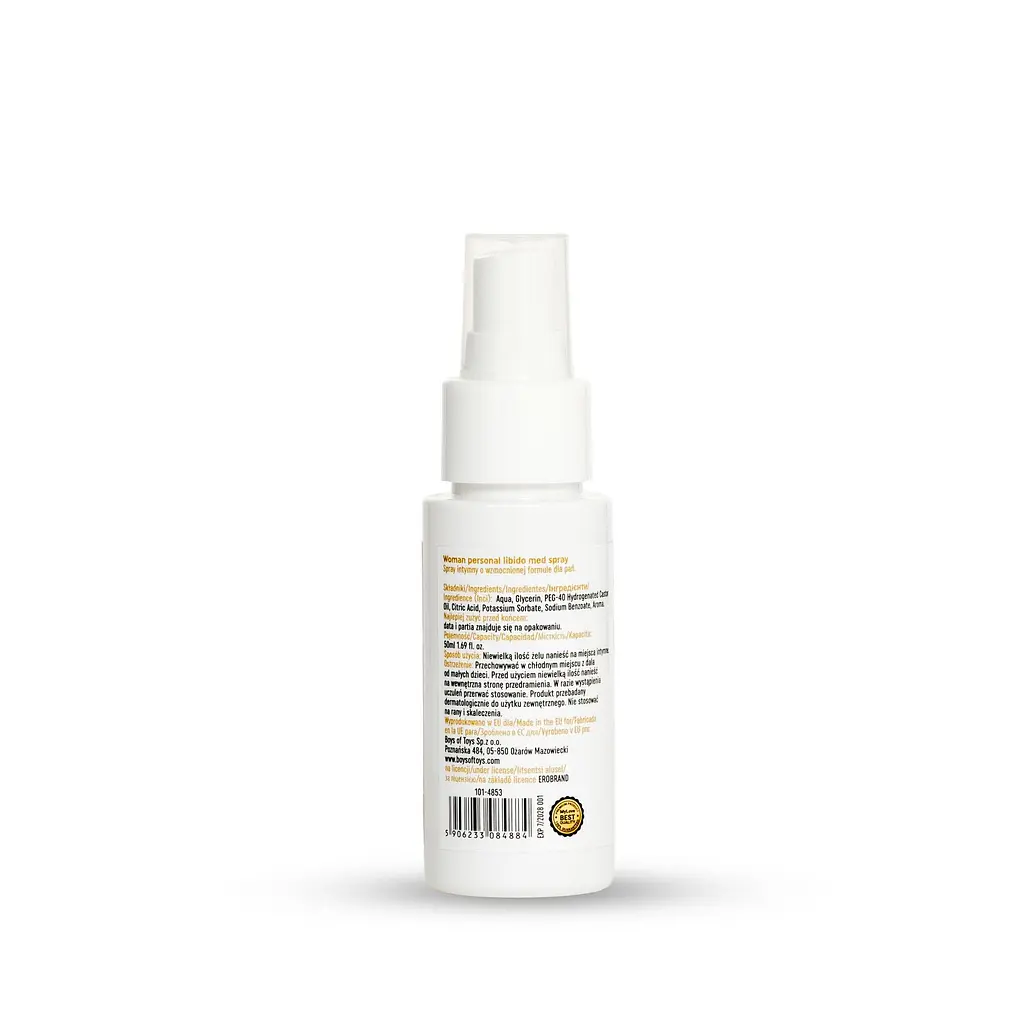 Спрей-лубрикант MyLove Woman Personal Libido Med Spray, 50 мл - фото 2