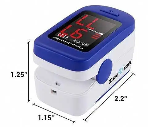 Пульсоксиметр на палец Fingertip Pulse Oximeter - фото 4