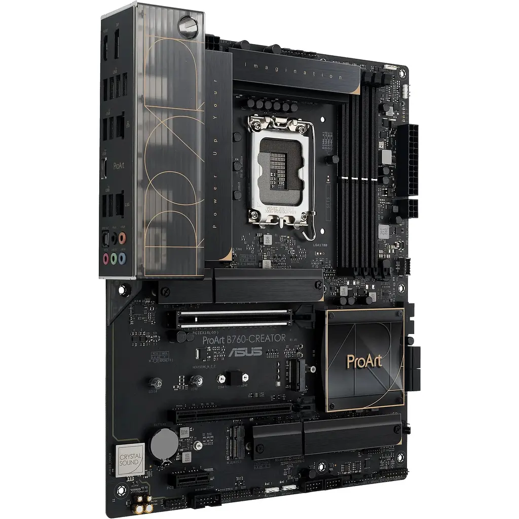 Материнська плата Asus Proart B760-CREATOR s1700 B760 4xDDR5 M.2 HDMI DP ATX - фото 4