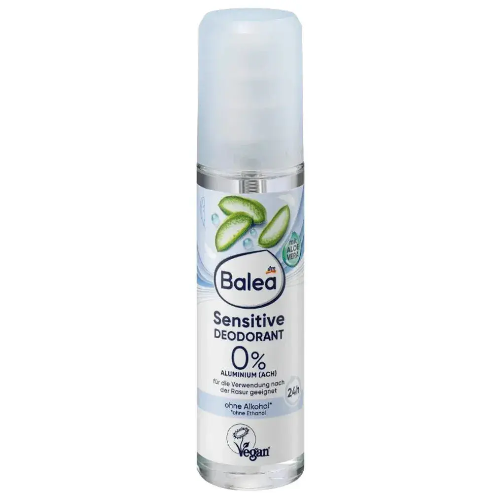 Дезодорант-спрей Balea Sensitive Deo-Spray 24 год захисту, 75 мл