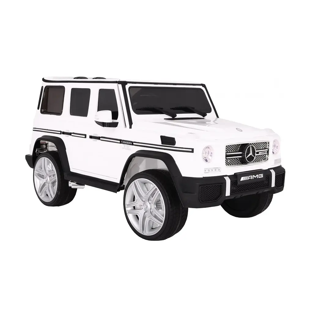 Электромобиль Ramiz Mercedes AMG G65 лакированный 12 В на пульте управления, White (PA.G65.EXL.BIA) - фото 20