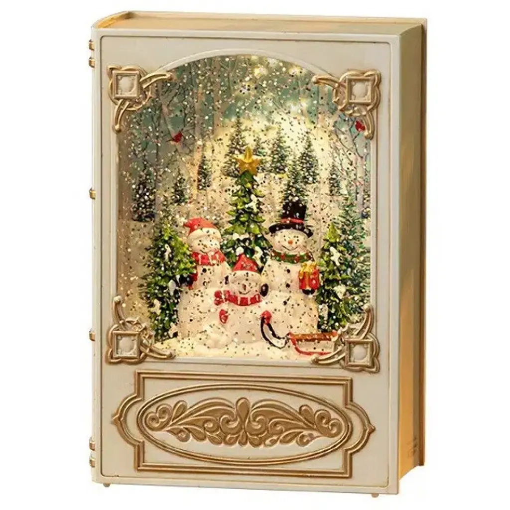 Новорічний нічник книга музичний XMAS WDL-24023B 19,1 см (47698-10092_818)