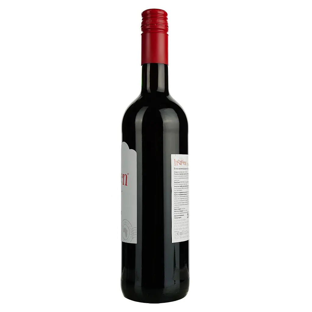 Вино Heaven Pinotage, красное, сухое, 0,75 л - фото 3