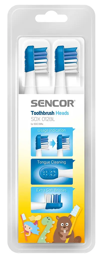 Насадка для зубної щітки Sencor SOX 012BL (білий) (6746612) - фото 7