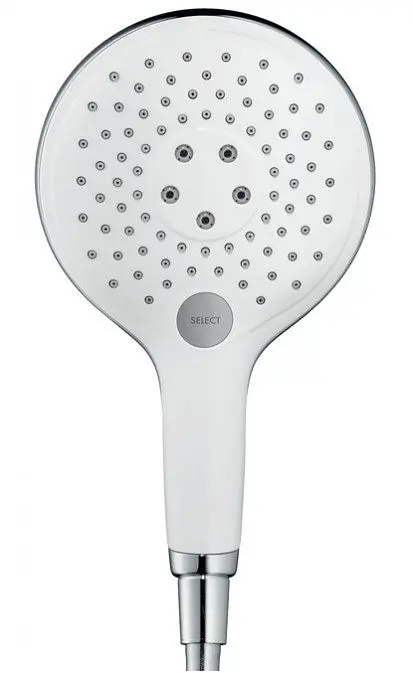 Ручний душ Hansgrohe Raindance Select S 150 3jet EcoSmart White/Chrome 28588400, Хром - фото 3