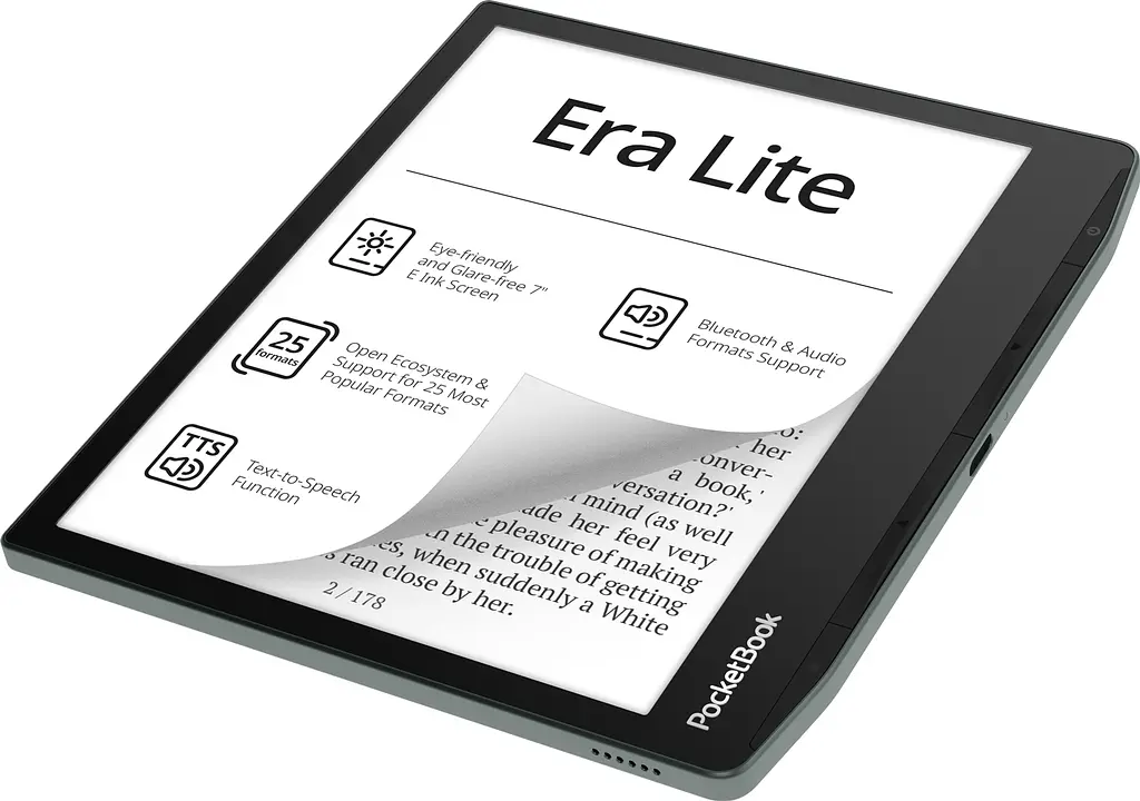 Електронна книжка PocketBook Era Lite (PB710), Stone Green - фото 3