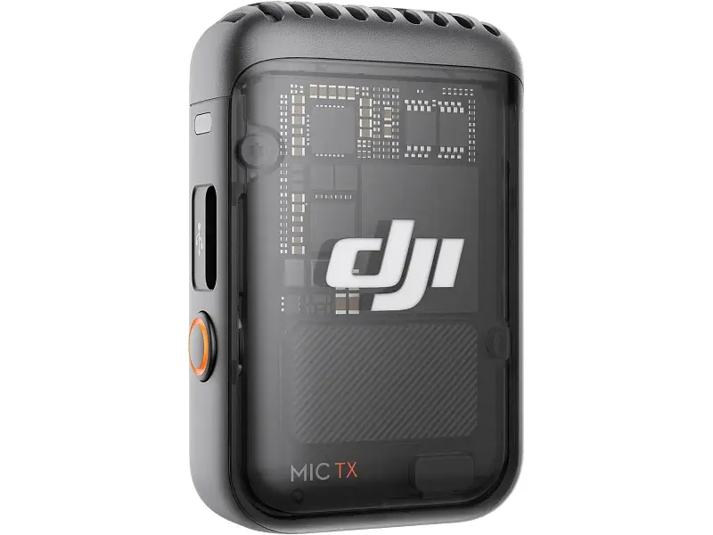 передавач радіосистеми DJI Mic 2 Transmitter Shadow Black (CP.RN.00000328.01) - фото 2