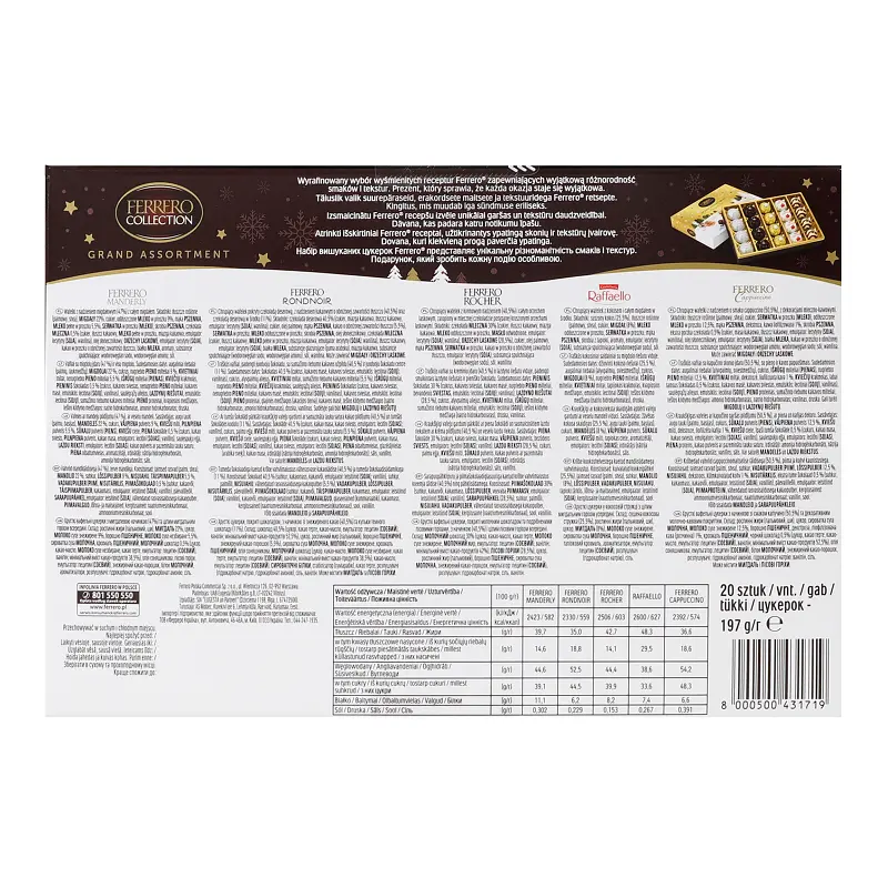Набір цукерок Ferrero Collection Grand Assortment 197 г  - фото 5