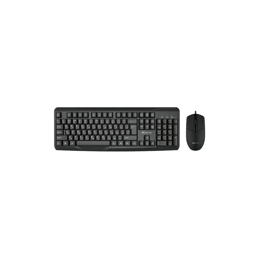 Комплект Xtrike ME MK-207 USB UA Black (MK-207UA)