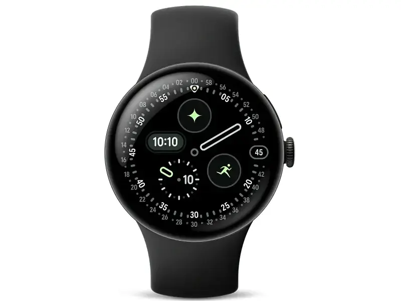Смарт-годинник Google Pixel Watch 4 41mm Wi-Fi Matte Black Aluminum case / Obsidian Active Band - фото 2
