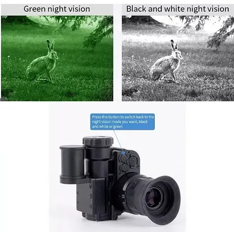 Монокуляр (прибор) с ночным видением Vector Optics NVG 10 + WiFi на каску (до 800м) - фото 8