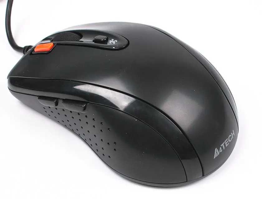 Миша A4Tech N-70FX-1 USB V-Track Black - фото 3