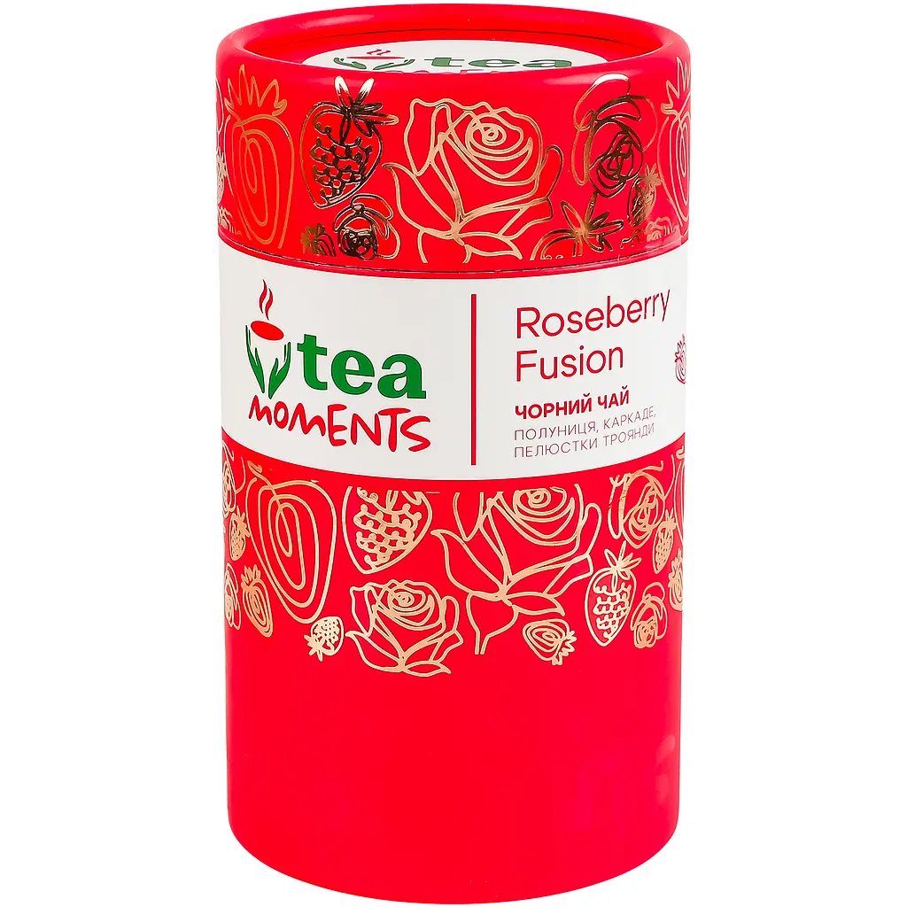 Чай чорний Tea Moments Roseberry Fusion 70 г - фото 2