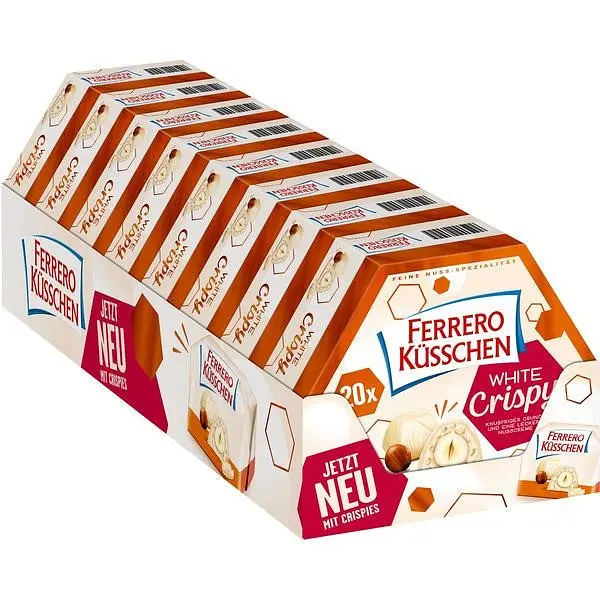 Конфеты Ferrero Kusschen White Crispy 172 g - фото 4
