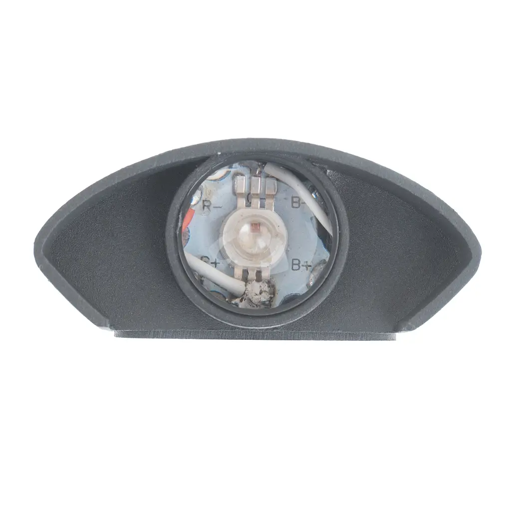 Підсвітка Brille LED фасадна RGB IP54 AL-264/2х1W 7COL DGY - фото 4