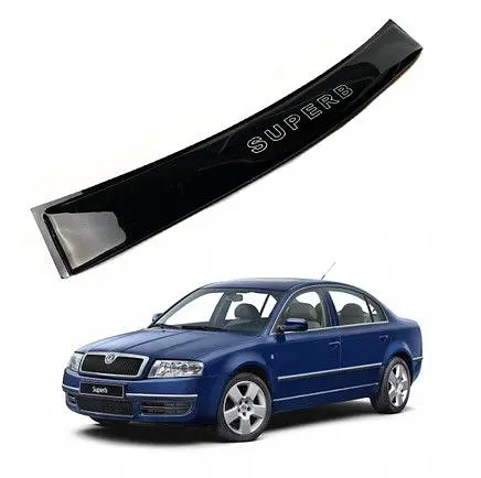 Cпойлер заднього скла козирок для Skoda SuperB 2001-2008 Voron Glass