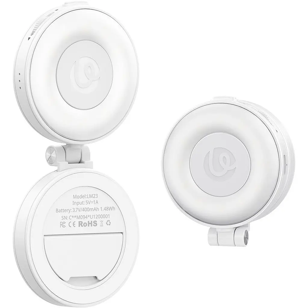 Накамерне світло Ulanzi LM23 Magnetic with Mirror White (M094A) [168647] - фото 3