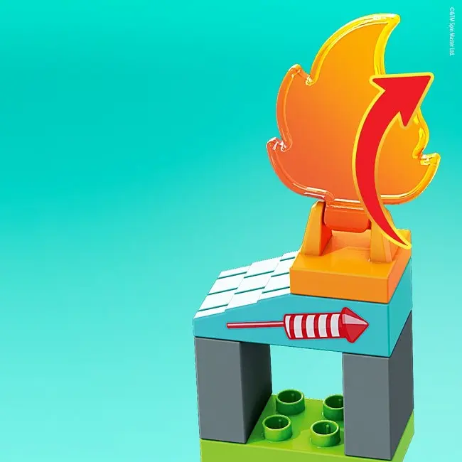 Набор Mega Bloks Щенячий патруль Пожарная машина Маршала и фигурки (GYJ01) - фото 3