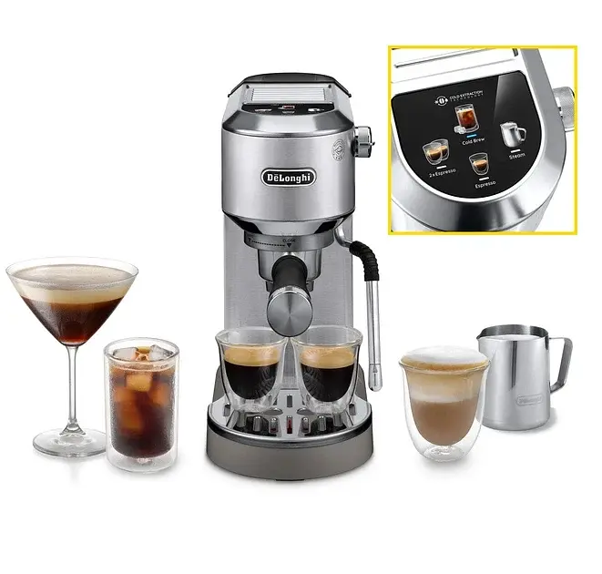 Рожкова кавоварка DeLonghi Dedica Duo EC 890.M