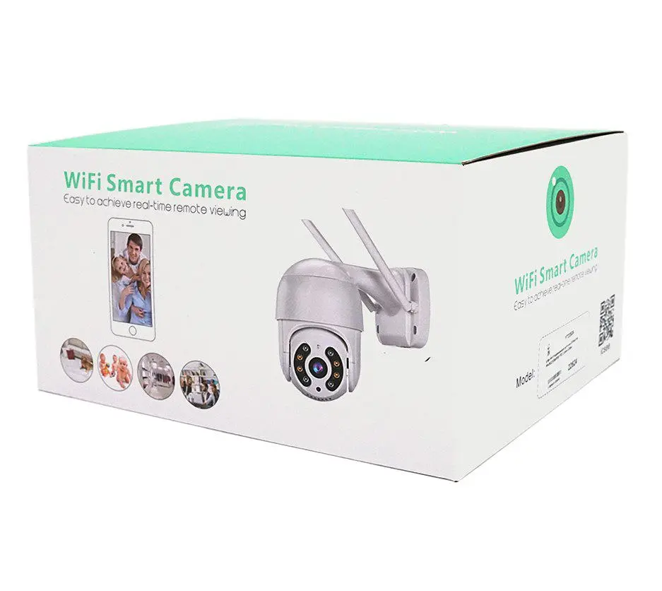 Wi-Fi видеокамера поворотная уличная PiPo PPIPC27D8MP20 8Мп RJ45 PTZ 2.8mm ICSee - фото 4