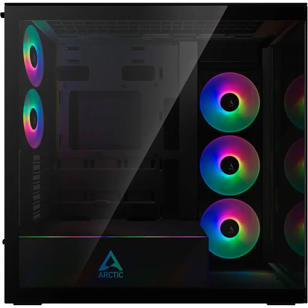 Корпус Arctic Xtender Mirror Black (ACPCC00018A) [143250] - фото 5