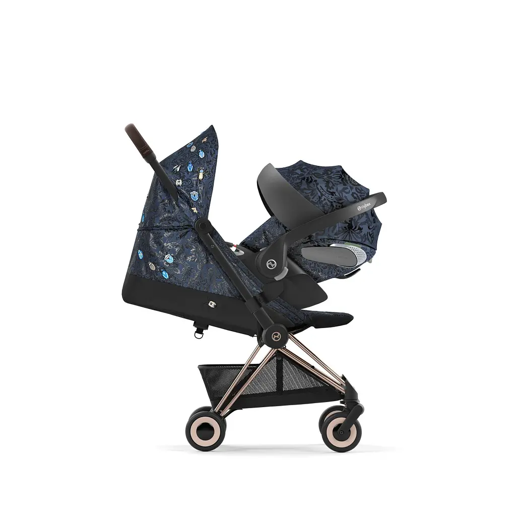 Прогулянкова коляска Cybex Coya Jewels of Nature темно-синя (522003111) - фото 7