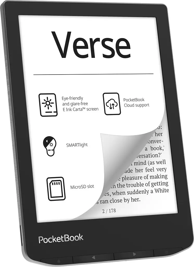 Електронна книжка PocketBook Verse (PB629) Mist Сірий - фото 2