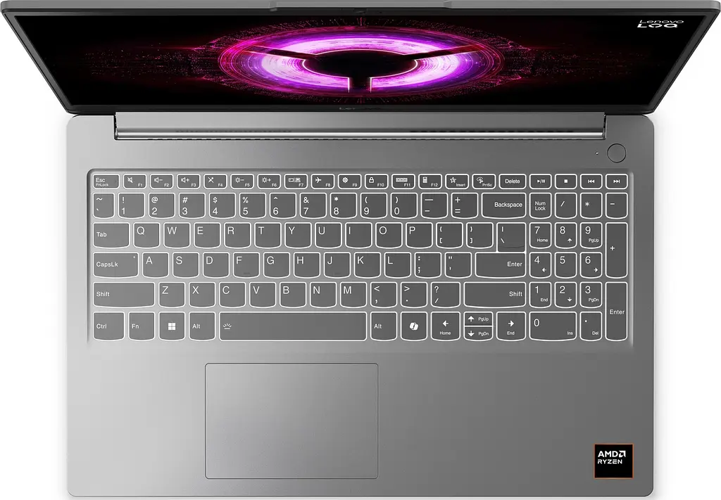 Ноутбук Lenovo LOQ 15ARP10E (83S000ETRA) Luna Grey - фото 2