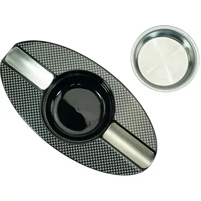 Пепельница для сигар Carbon Fiber - фото 2